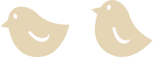 gold birds icon reversed