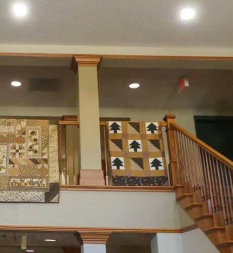 edgewood Gables lobby upper hallway