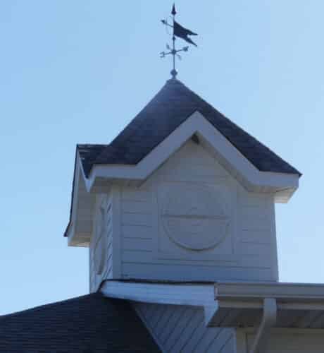 cokato charitable trust building with the compass