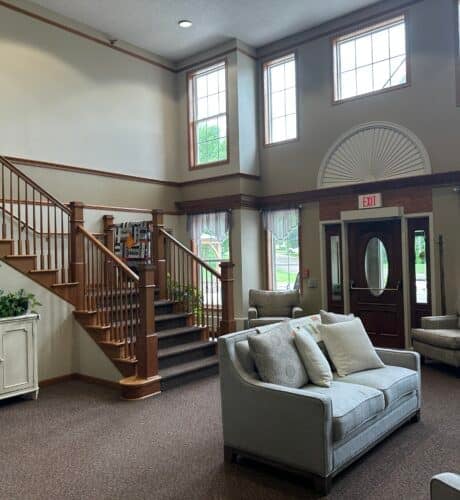 common area entry way at edgewood gables