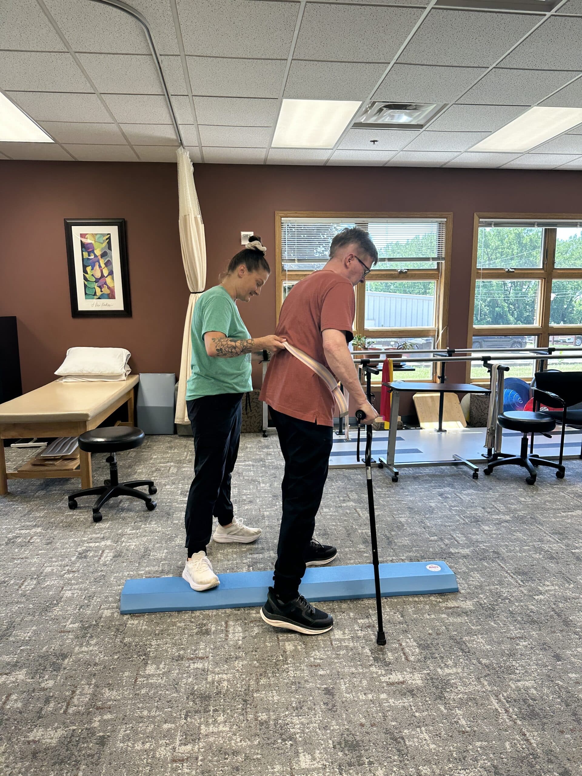 stepping at rehabilitation facility