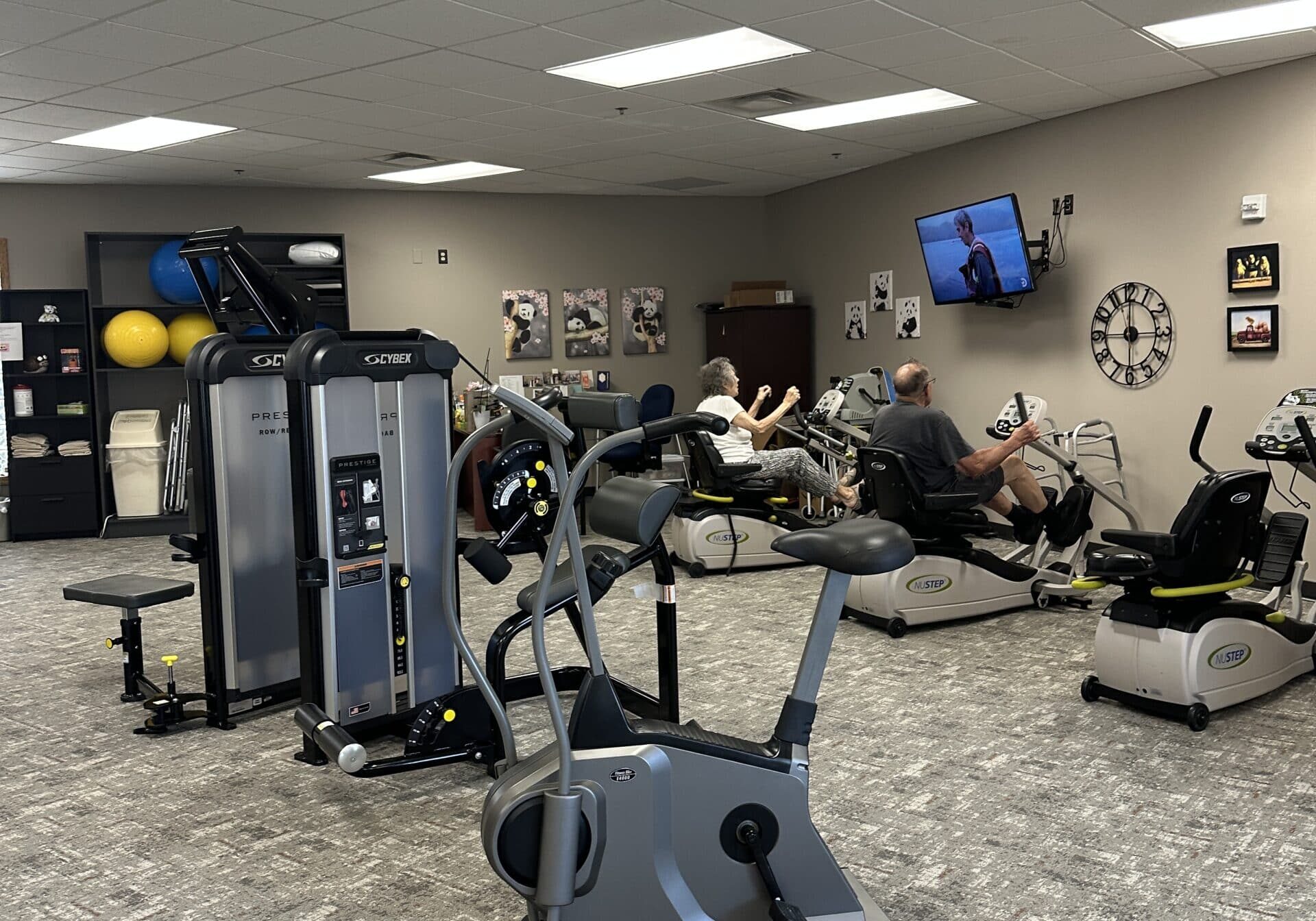 rehab equipment at rehabilitation facility
